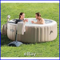 Intex PureSpa Hot Tub & Above Ground Pool Towel Rack + Cup Holder Accessory