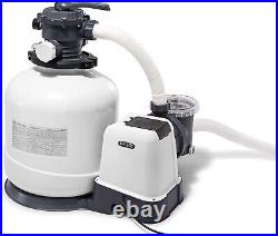 Intex SX3000 120-Volt Above Ground Pool Krystal Clear Sand Filter Pump 26651EG