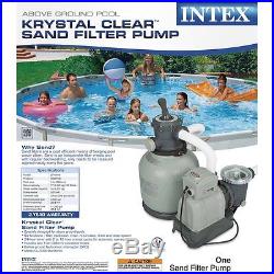 thumbnail image 2 of Intex Sand Filter Pump For Above Ground Pools - Energy Efficient Pool Filter & Cleaner 2 of 9