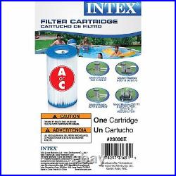 Intex Swimming Pool Easy Set Type A Replacement Filter Pump Cartridge (16 Pack)
