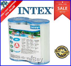 Intex Type A Or C Filter Cartridge For Pools, Pool Filter, Twin Pack FREE-SHIP