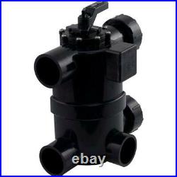 JANDY DEL Series 2-in-1 Neverlube Multiport Backwash Valve with Pre-Plumbed