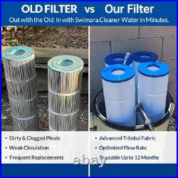 Jandy CL460/CV460 Pool Filter Cartridges 4-Pack (PJAN115 Replacement) 460 Sq. Ft