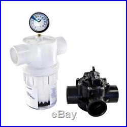 Jandy Zodiac 6488 Energy Filter With Gauge and Neverlube Valve