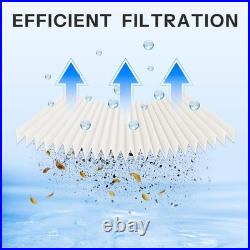 Jumvogo 4 × 105 Sq. Ft. Pool Filter Cartridge Compatible with CCP420 4 PACK