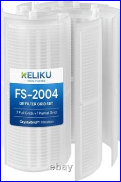 Keliku DE Pool Filter Grids for Unicel FS-2004 PFS2448 Filbur FC-9540 DE4820