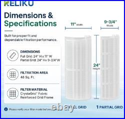 Keliku DE Pool Filter Grids for Unicel FS-2004 PFS2448 Filbur FC-9540 DE4820