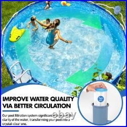 KimFilter Pro Series 1000 GPH Above Ground Pool Filter Pump, Powerful Pool Ca KimFilter Pro Series 1000 GPH Above Ground Pool Filter Pump, Powerful Pool Ca