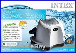 Krystal Clear Saltwater System For Above-Ground Pools Up To 7,000 Gallons Intex