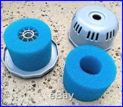 Lay in clean spa Hot Tub S1 Washable Bio foam 2 4 x UK VI LAZY'Z type filter