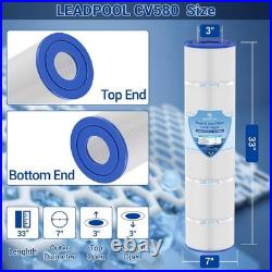 Leadpool Jandy CV580 Pool Filter Cartridge Replacement for Jandy CL580 4 PACK Leadpool Jandy CV580 Pool Filter Cartridge Replacement for Jandy CL580 4 PACK