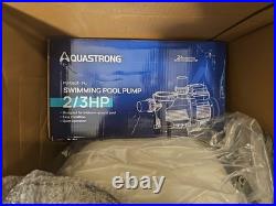 MEW, AQUASTRONG 14in Sand Filter Pump fomm 3000 GPH (14in) With 2/3 Timer, Grey