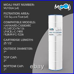 MOAJ Advanced Pool Filter Replacement for CX880XRE, C4020, PA106, FC-1226, C7488