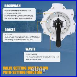 Multiport Valve 2'' 261055 For Pentair Triton & Quad Pool/Spa D. E. & Sand Filter