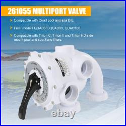 Multiport Valve 2'' 261055 For Pentair Triton & Quad Pool/Spa D. E. & Sand Filter