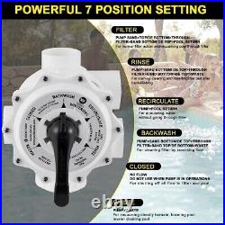 E-cowlboy 261152 Multiport Valve For Pentair FNS, FNS Plus, Nautilus Plus D.E. Pool Filters