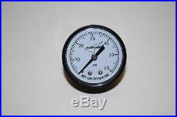 NEW 0-60 PSI Pool Spa Filter Pressure Gauge 2Face 1/4 Rear Mount withFREE SHIP