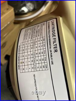 NEW! 160317 Single Cartridge Pool Filter Pump Assembly-150 Square Feet 150 GPM