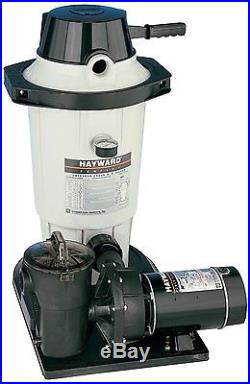 NEW Hayward EC40C PERFLEX D. E. Above Ground Swimming Pool Filter System with Pump