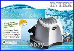 NEW INTEX Krystal Clear Saltwater System with E. C. O. Electrocatalytic Oxidation