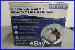NEW Intex Deluxe Saltwater Pool System Chlorine Generator 28663EG NIB $$