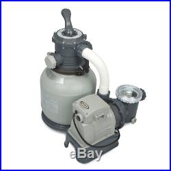 NEW! Intex Krystal Clear Pool Sand Filter Pump For Above Ground Swimming Pools