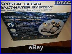 NEW Intex Krystal Clear Saltwater System Above Ground Pool 7000 gallon CG28667 x