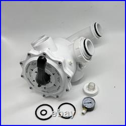 NEW Pentair 2 Multiport Valve 261055 FOR Triton Quad Pool/Spa D. E. & Sand Filter