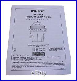 NEW Sta-Rite 25021-0224S System 3 Small Inner Pool Replacement 21 Filter S8M500
