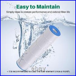 NSF-Certified Pool Filter Replaces Pentair Clean & Clear Plus 420, 4X105 Sq ft NSF-Certified Pool Filter Replaces Pentair Clean & Clear Plus 420, 4X105 Sq ft