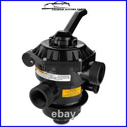 New 1-1/2-Inch 6-Way Clamp Style Valve For Pool and Spa Sand Filter 262506