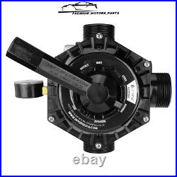 New 1-1/2-Inch 6-Way Clamp Style Valve For Pool and Spa Sand Filter 262506