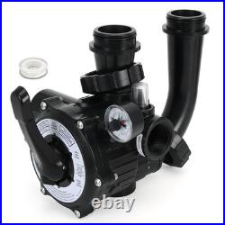 New 2in Side Mount Pro Series SP0715X62 Multiport Backwash Valve for Hayward