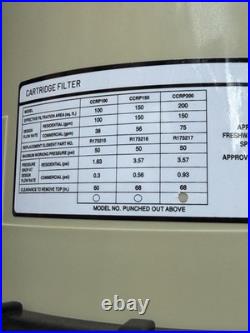 New Clean & Clear 200 sq. Ft. Cartridge Pool Filter EC-160353 CCRP200 Pentair New Clean & Clear 200 sq. Ft. Cartridge Pool Filter EC-160353 CCRP200 Pentair