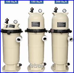 New Clean & Clear 200 sq. Ft. Cartridge Pool Filter EC-160353 CCRP200 Pentair New Clean & Clear 200 sq. Ft. Cartridge Pool Filter EC-160353 CCRP200 Pentair