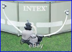 New Intex Krystal Clear Saltwater System Chlorinator Swimming Filter Pool Pump