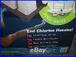 New Intex Krystal Clear Saltwater System Swimming Pool Chlorinator 28663EG