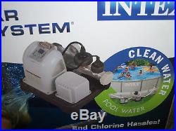 New Intex Krystal Clear Saltwater System Swimming Pool Chlorinator 28663EG