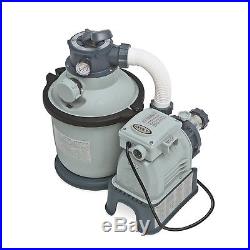 New Intex Sand Filter Pump with GFCI for Pools, 1200-Gallon, 1200 GPH