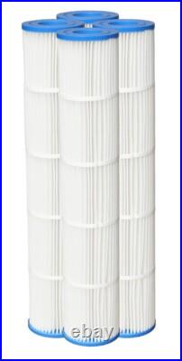 New Pool Filter Cartridge 4 Pack Replacement for Pentair Quad DE 100 USA Made