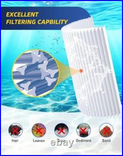 New Pool Filter Cartridge Set for Sta-Rite System 3 S8M150 450 Sq Ft