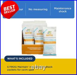 Non-Chlorine Swim Spa Shock 6 Single Dose Packets @Ease Floating System US