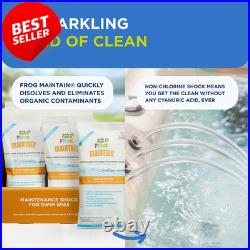 Non-Chlorine Swim Spa Shock 6 Single Dose Packets @Ease Floating System US