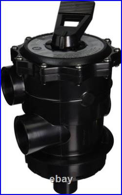 OEM Hayward Vari-Flo 2 Top Mount Multiport Valve Black (SP071621)