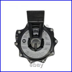 OEM Hayward Vari-Flo 2 Top Mount Multiport Valve Black (SP071621)