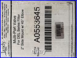 OEM Zodiac A0553645 2-Inch Side Mount Multi-Port Valve, Jandy D. E. Filter OEM Zodiac A0553645 2-Inch Side Mount Multi-Port Valve, Jandy D. E. Filter
