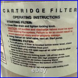 Orvex StarClear C500 Pool Filter Cartridge Replacement 50 Sq Ft New
