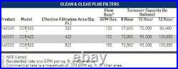 PENTAIR Clean and Clear Plus Cartridge Filters for Inground Pools