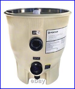 PENTAIR Clean and Clear Plus Quad Filter Almond Bottom Tank Assembly EC-178578