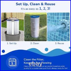 PJAN85 Pool Filter 4 Pack Cartridge for Jandy CL340 & CV340, R0554500, C-7459